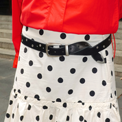 LMS BELT BLACK STUD